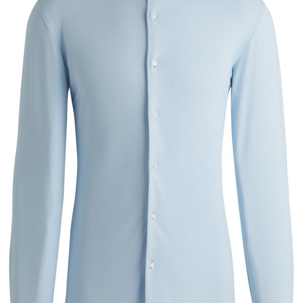 Chemise Slim en jersey stretch performant et structuré – Hugo Boss