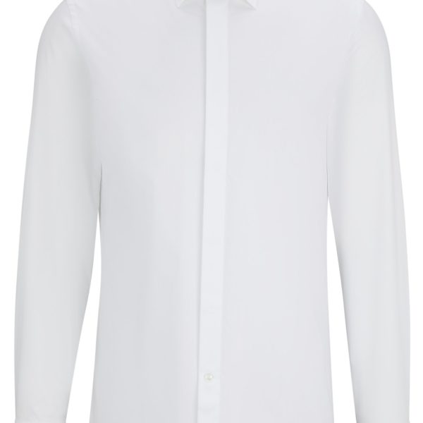 Chemise habillée Slim Fit en coton stretch facile à repasser – Hugo Boss