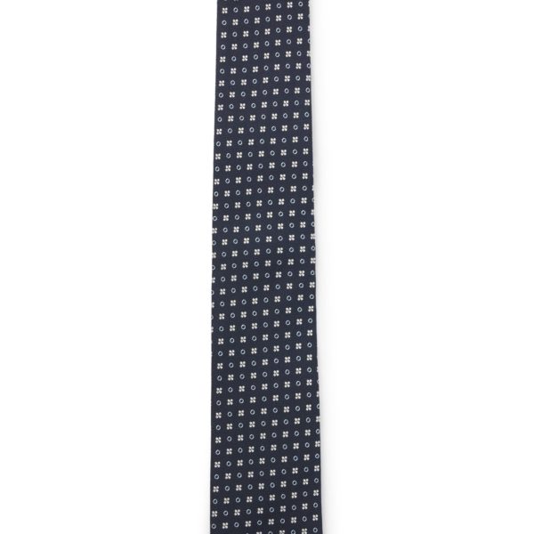 Cravate en soie mélangée à motif jacquard – Hugo Boss