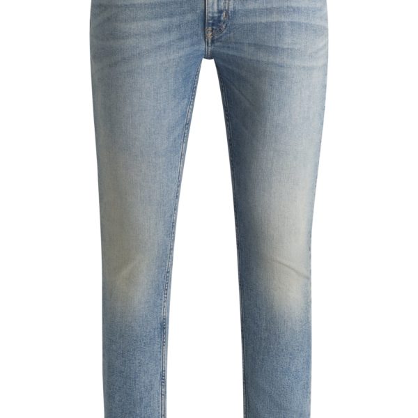 Hugo Boss Jean Extra Slim en denim stretch bleu stone-washed