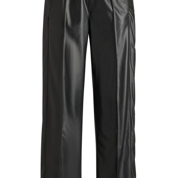 Pantalon droit en similicuir à boutons-pression – Hugo Boss