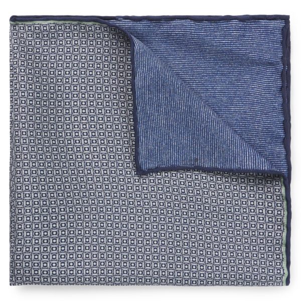 Pochette de costume en soie à imprimé numérique – Hugo Boss