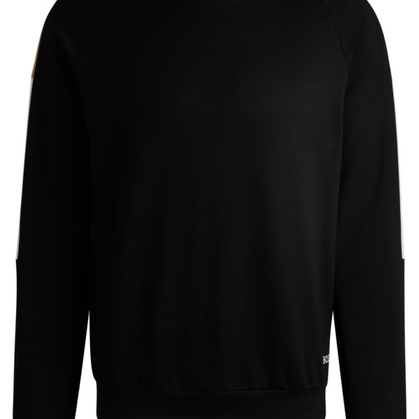 Sweat Regular en molleton de coton avec empiècements contrastants – Hugo Boss
