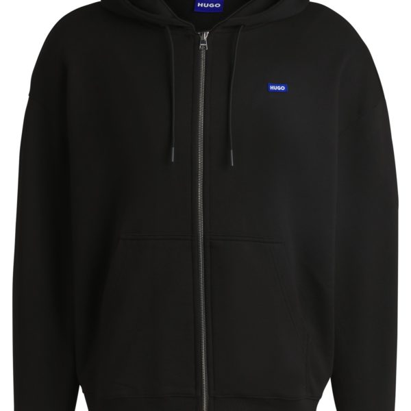 Hugo Boss Sweat à capuche Relaxed unisexe en molleton de coton