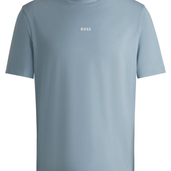 T-shirt Relaxed en coton stretch à logo imprimé – Hugo Boss