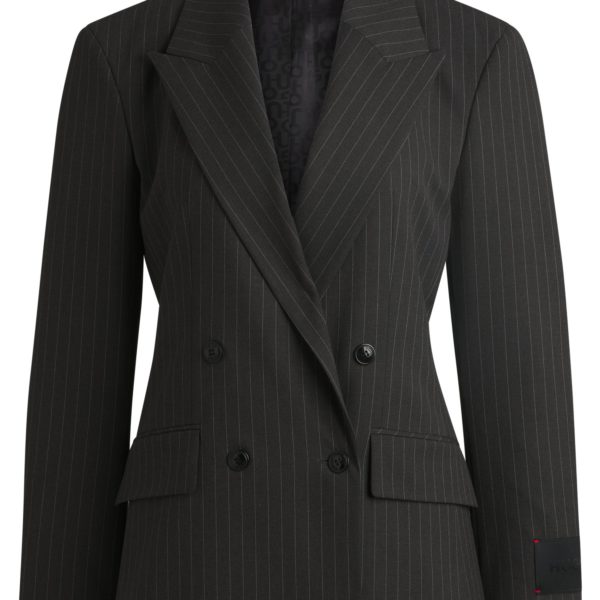 Veste Regular en matière stretch à rayures tennis – Hugo Boss