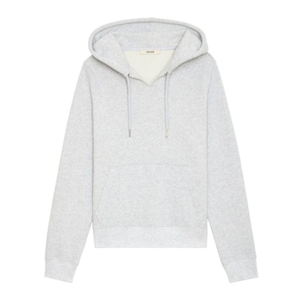 Sweatshirt Soda Photoprint Gris Chine Clair - Taille S - Homme - Zadig & Voltaire