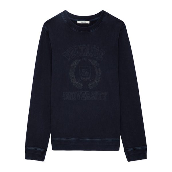 Sweatshirt Stony Blason Encre - Taille XS - Homme - Zadig & Voltaire
