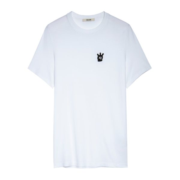 T-shirt Tommy Skull Xo Blanc - Taille S - Homme - Zadig & Voltaire