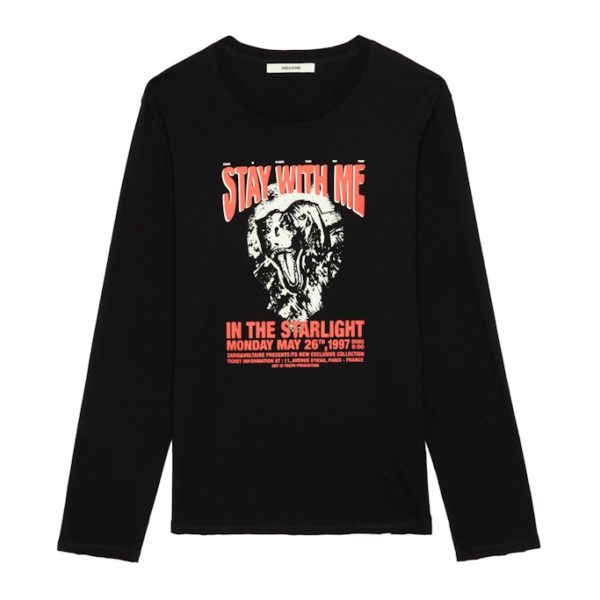 T-shirt Hector Noir - Taille XS - Homme - Zadig & Voltaire
