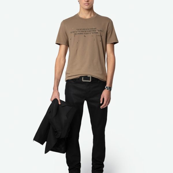 T-shirt Tommy Cereal - Taille XS - Homme - Zadig & Voltaire