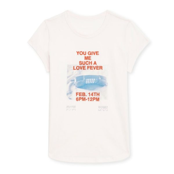 T-shirt Woop Photoprint Sweet – Taille XS – Femme – Zadig & Voltaire