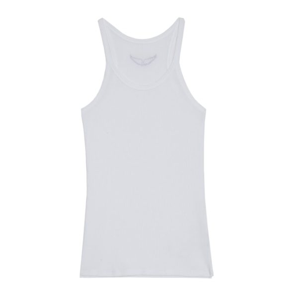 Débardeur Alba Wings Blanc – Taille L – Femme – Zadig & Voltaire