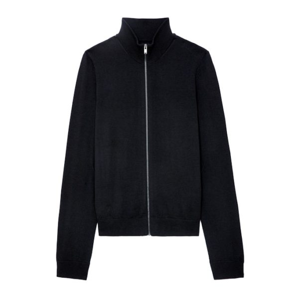 Cardigan Charly Studio 100% Laine Merinos Nightmare - Taille M - Homme - Zadig & Voltaire