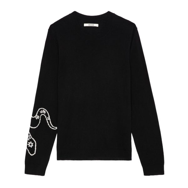 Pull Kennedy Noir – Taille M – Homme – Zadig & Voltaire