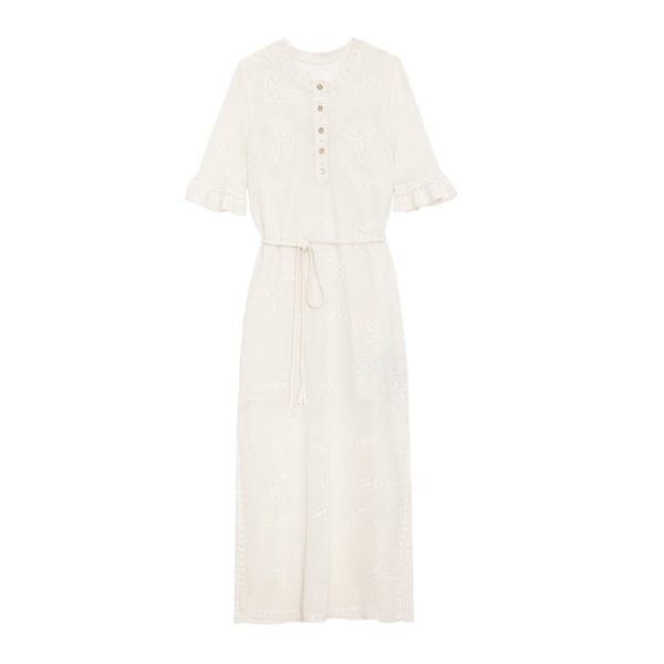 Robe Salmy Wings Ecru – Taille XS – Femme – Zadig & Voltaire
