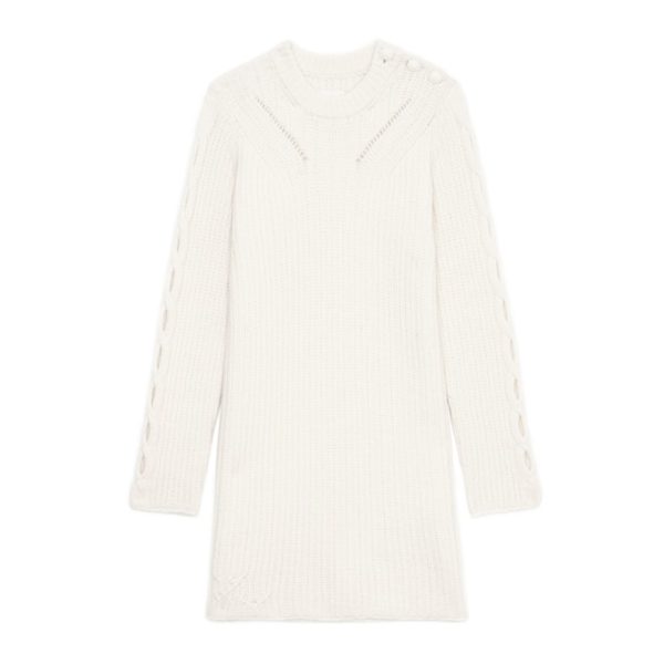 Robe Alky 100% Laine Merinos Flake - Taille XS - Femme - Zadig & Voltaire