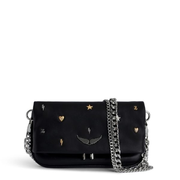 Pochette Rock Nano Lucky Charms Noir – Femme – Zadig & Voltaire