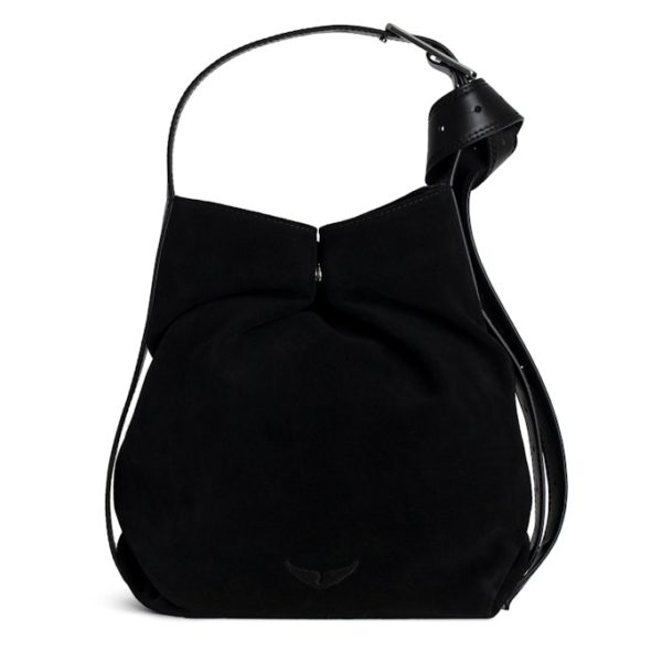 Sac Le Cecilia Hobo Noir – Femme – Zadig & Voltaire