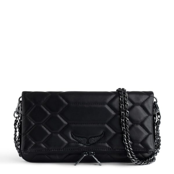 Pochette Rock Matelassée Noir – Femme – Zadig & Voltaire