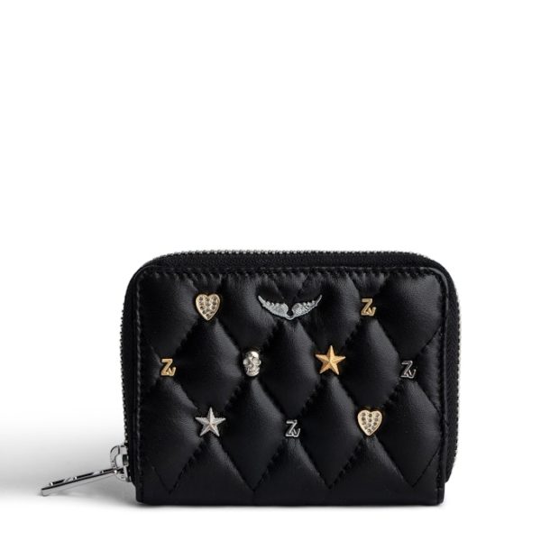 Porte-monnaie Mini Zv Noir – Femme – Zadig & Voltaire