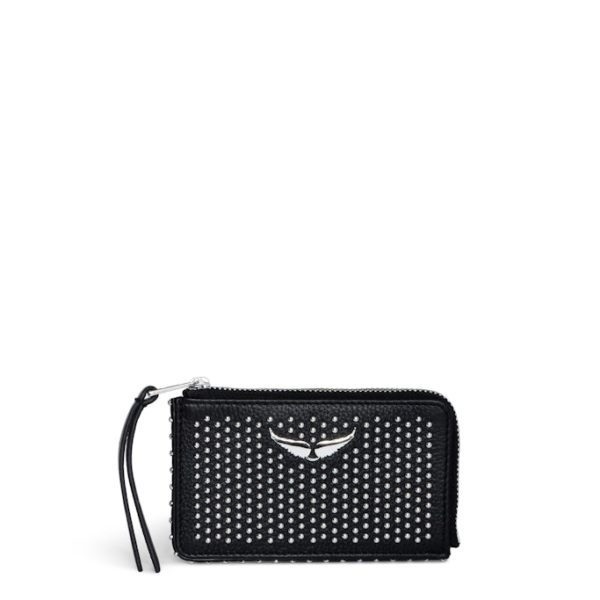 Porte-cartes Zv Card Plumetis Noir – Femme – Zadig & Voltaire