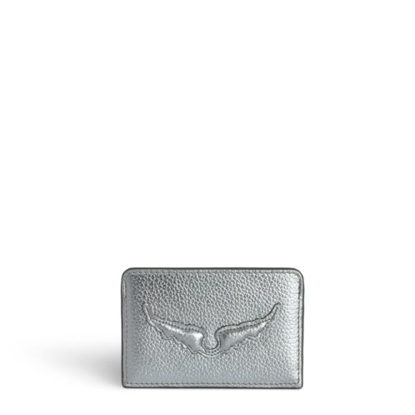 Porte-cartes Zv Pass Silver – Femme – Zadig & Voltaire