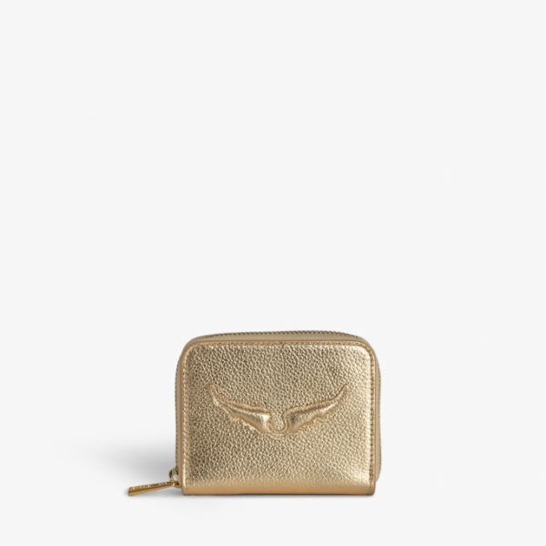 Porte-monnaie Mini Zv Gold – Femme – Zadig & Voltaire