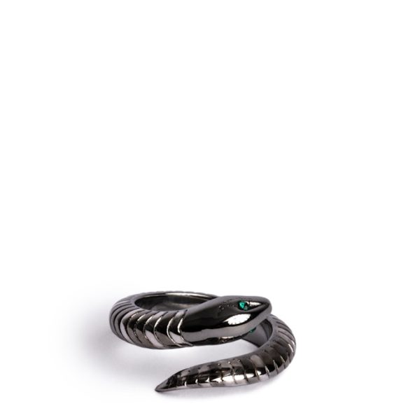 Bague Snake Shiny Silver – Taille 1 – Femme – Zadig & Voltaire