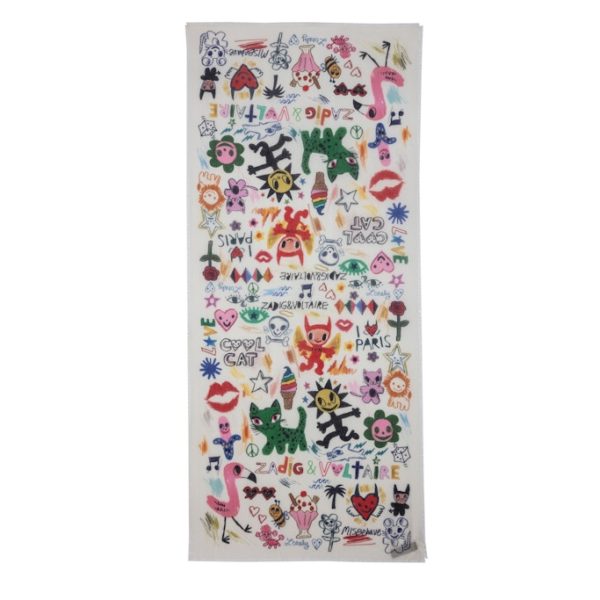 Foulard Long Delta Flash – Femme – Zadig & Voltaire