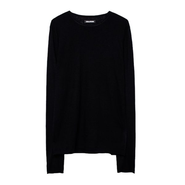Pull Teiss 100% Cachemire Noir – Taille S – Homme – Zadig & Voltaire