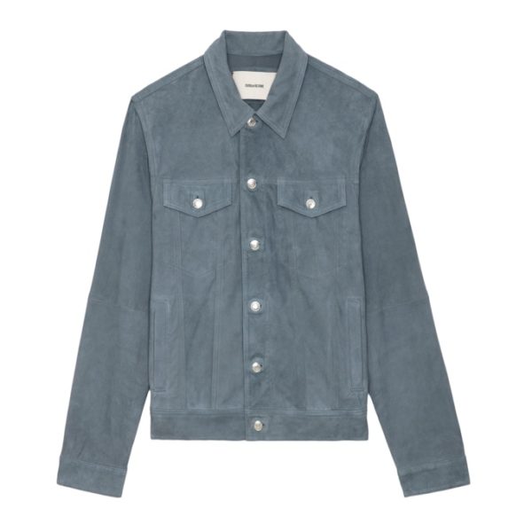 Blouson Base Suede Uniform - Taille XL - Homme - Zadig & Voltaire