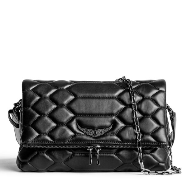 Sac Rocky Matelassé Noir – Femme – Zadig & Voltaire