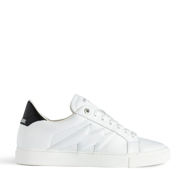 Sneakers Basses Zv1747 La Flash Blanc – Taille 37 – Femme – Zadig & Voltaire