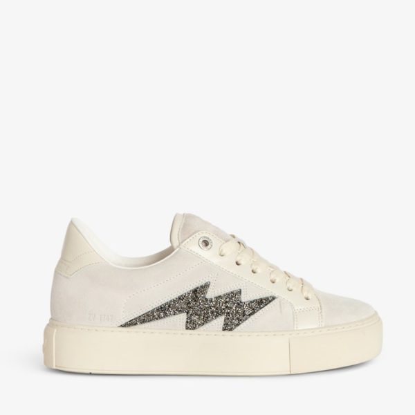 Sneakers Basses À Plateforme Zv1747 La Flash Flash – Taille 37 – Femme – Zadig & Voltaire