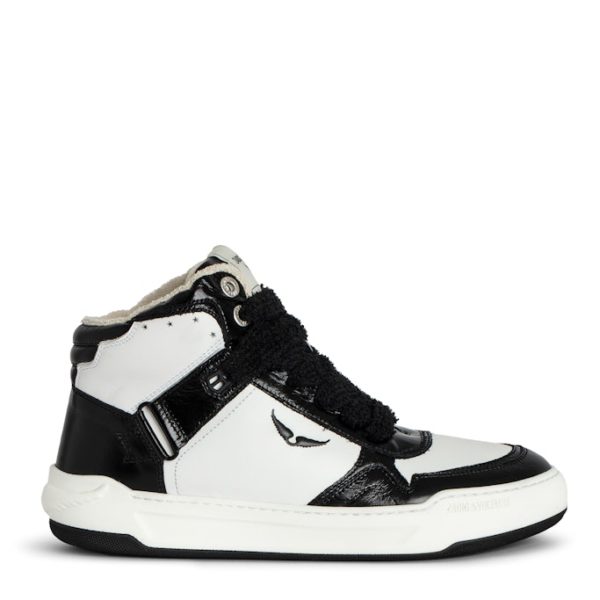 Sneakers Montantes High Wings Noir – Taille 37 – Femme – Zadig & Voltaire