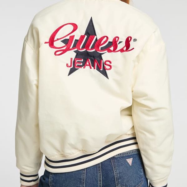 Blouson Teddy Brodé – Guess