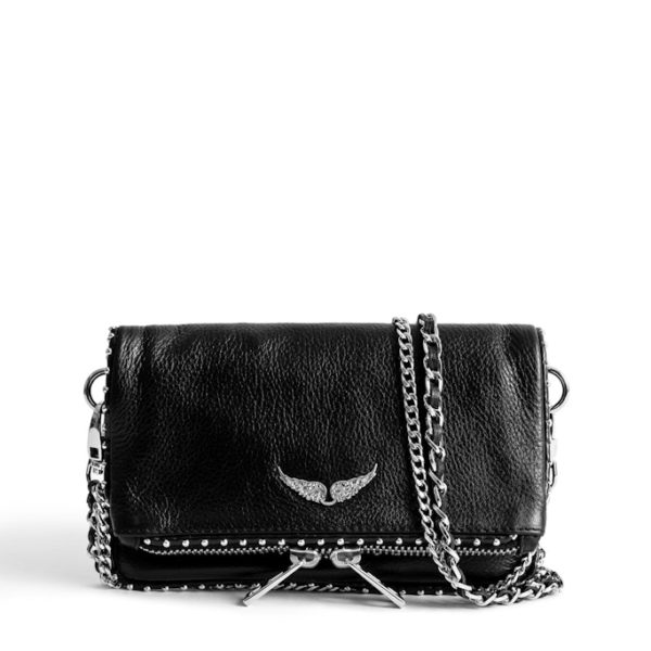Pochette Rock Nano Studs Noir – Femme – Zadig & Voltaire
