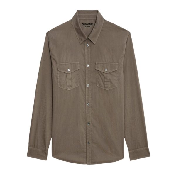 Chemise Thibault Reg - Taille M - Homme - Zadig & Voltaire
