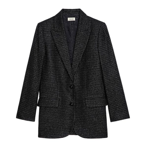 Blazer Viva Noir – Taille 34 – Femme – Zadig & Voltaire