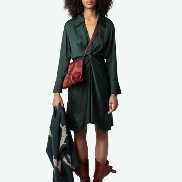 Robe Rozo Satin Peaks – Taille XS – Femme – Zadig & Voltaire