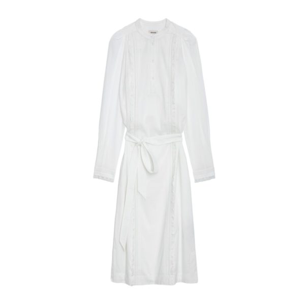 Robe Ritchil Blanc - Taille XS - Femme - Zadig & Voltaire