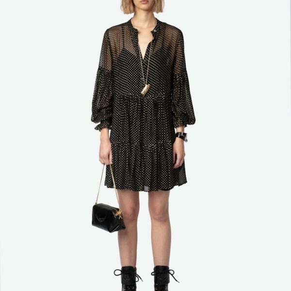 Robe Randy Noir - Taille XS - Femme - Zadig & Voltaire