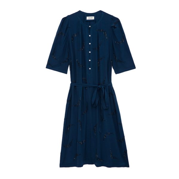 Robe Rodji Strass Underground - Taille XS - Femme - Zadig & Voltaire