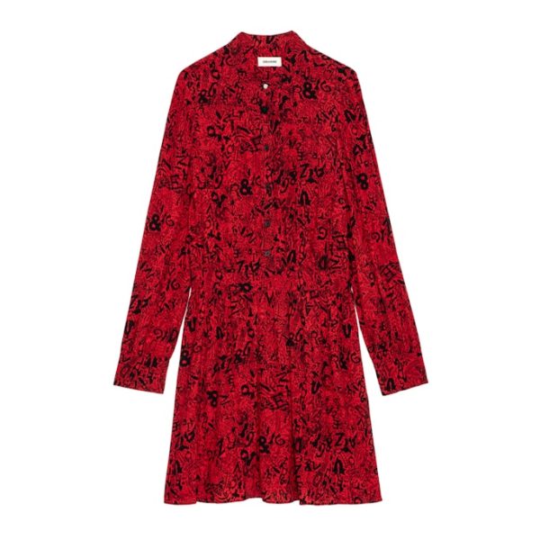 Robe Refla Crimson – Taille S – Femme – Zadig & Voltaire