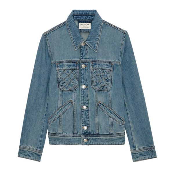 Veste Kioka Denim Light Blue – Taille XS – Femme – Zadig & Voltaire