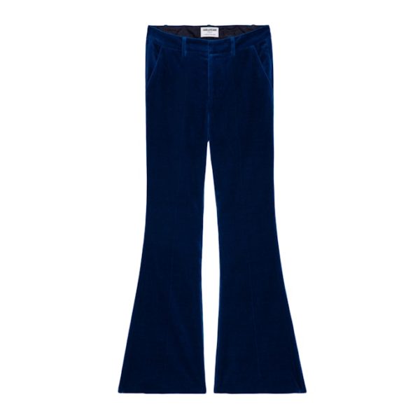 Pantalon Prevy Velours Overseas – Taille 34 – Femme – Zadig & Voltaire
