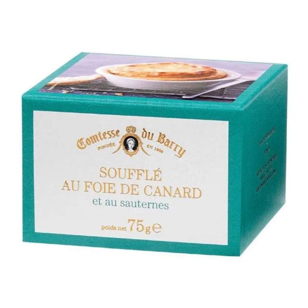 Soufflé au foie de canard et au Sauternes-Comtesse du Barry
