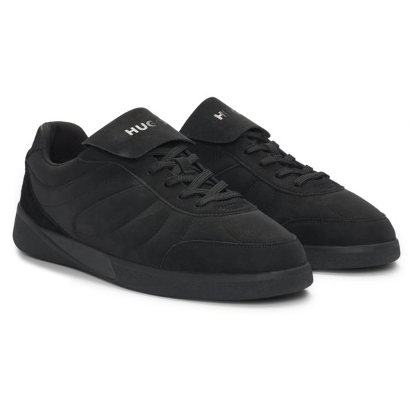 Baskets imitation nubuck avec languette à rabat – Hugo Boss