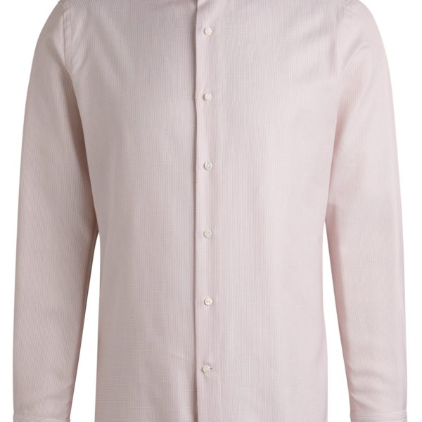 Chemise Regular en coton structuré infroissable – Hugo Boss